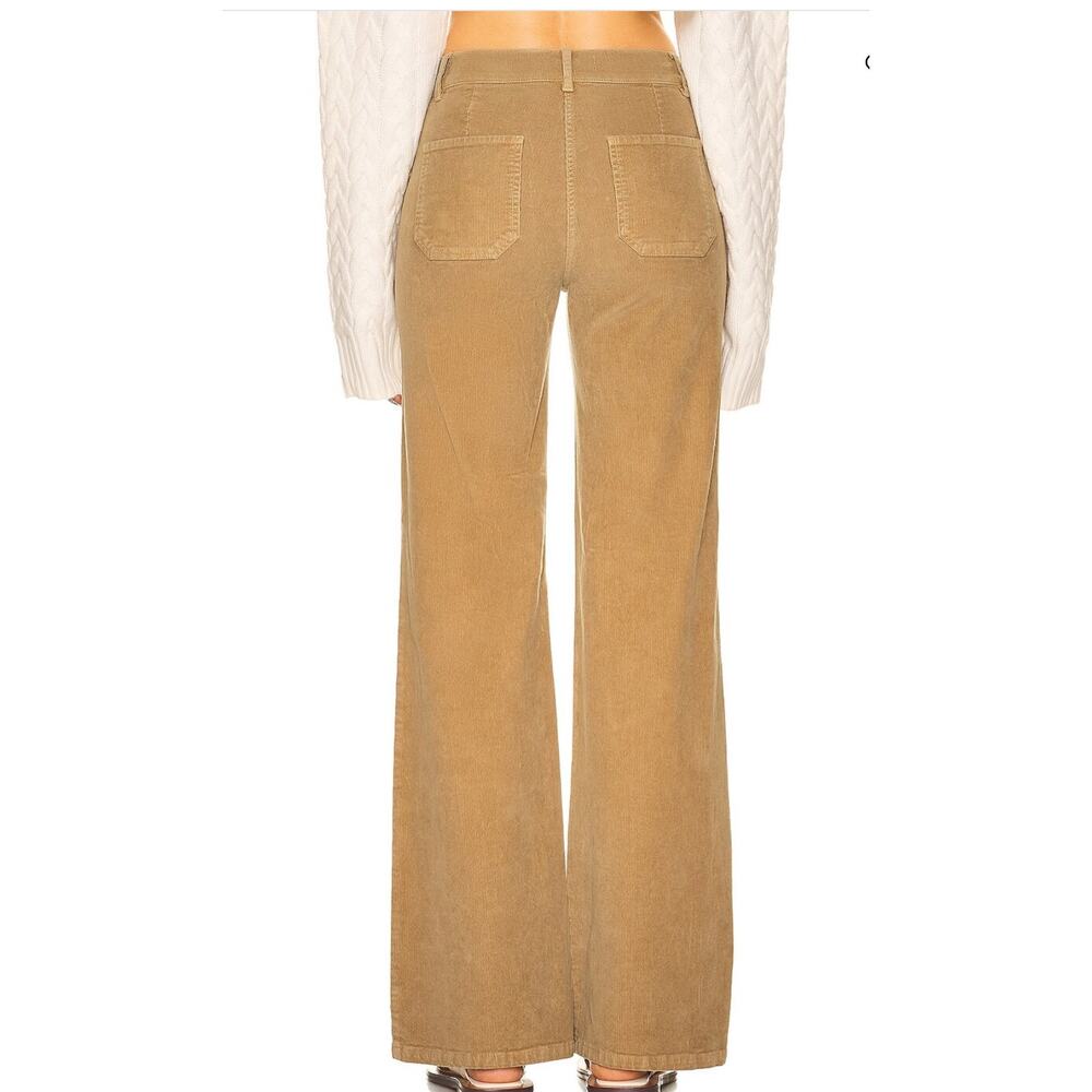 Nili Lotan Florence Fine Wale Corduroy Pants Camel 2 - Picture 2 of 9
